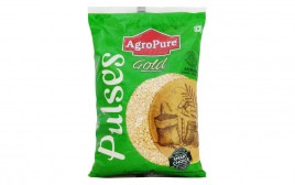 AgroPure Unpolished Moong Dal (Split)   Pack  1 kilogram